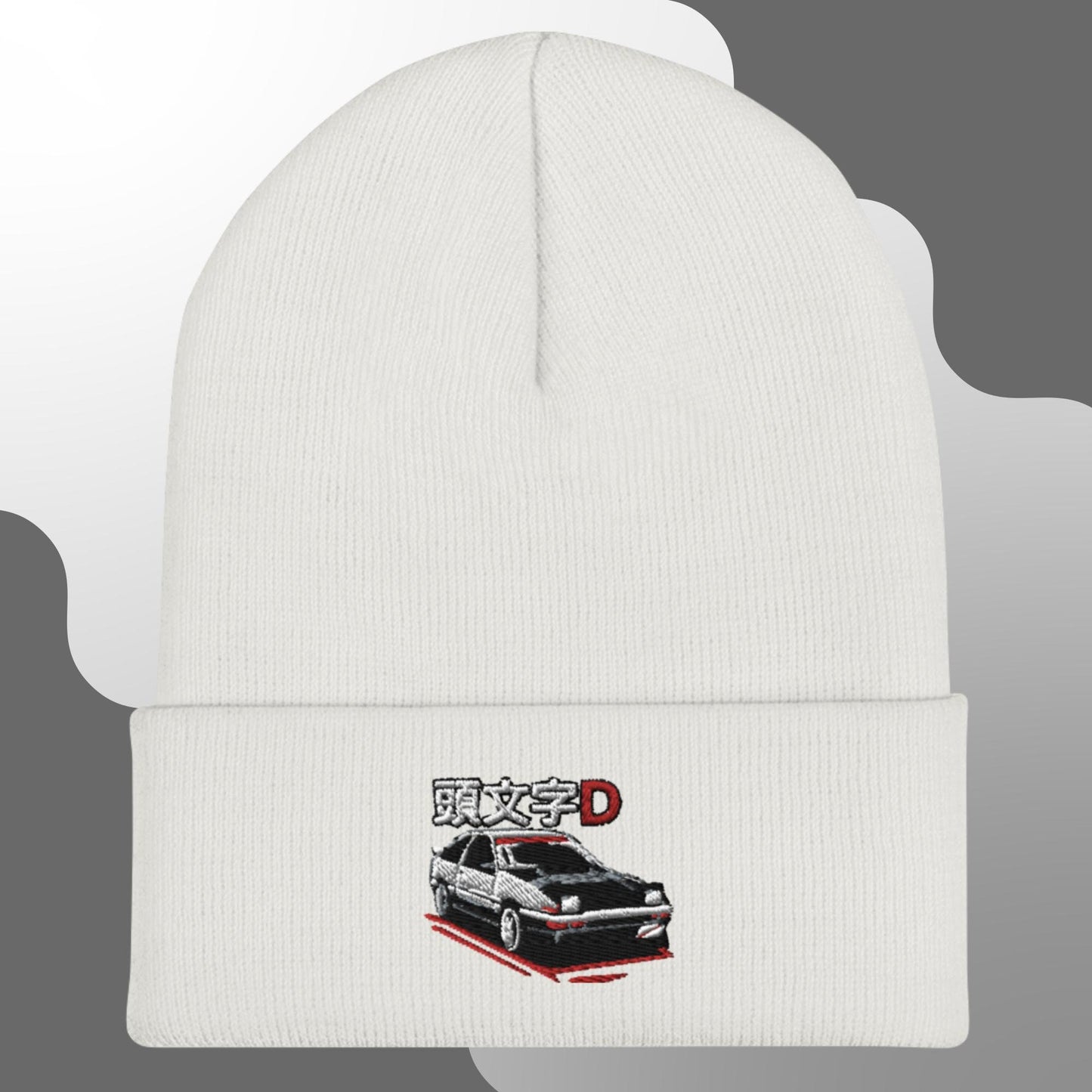 Beanie mit Stickerei „Toyota AE86“