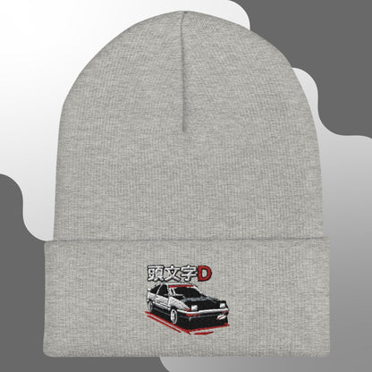 Beanie mit Stickerei „Toyota AE86“