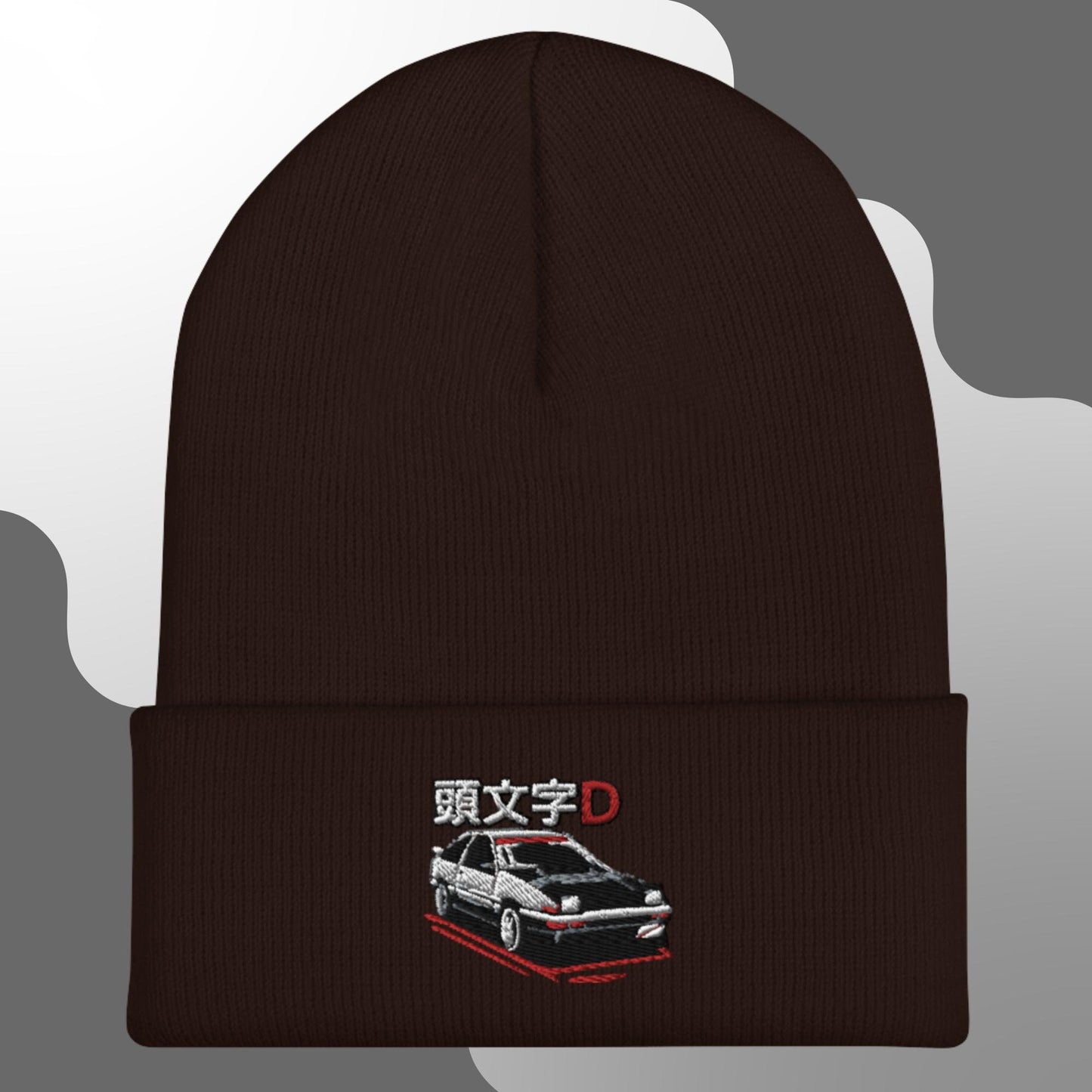 Beanie mit Stickerei „Toyota AE86“