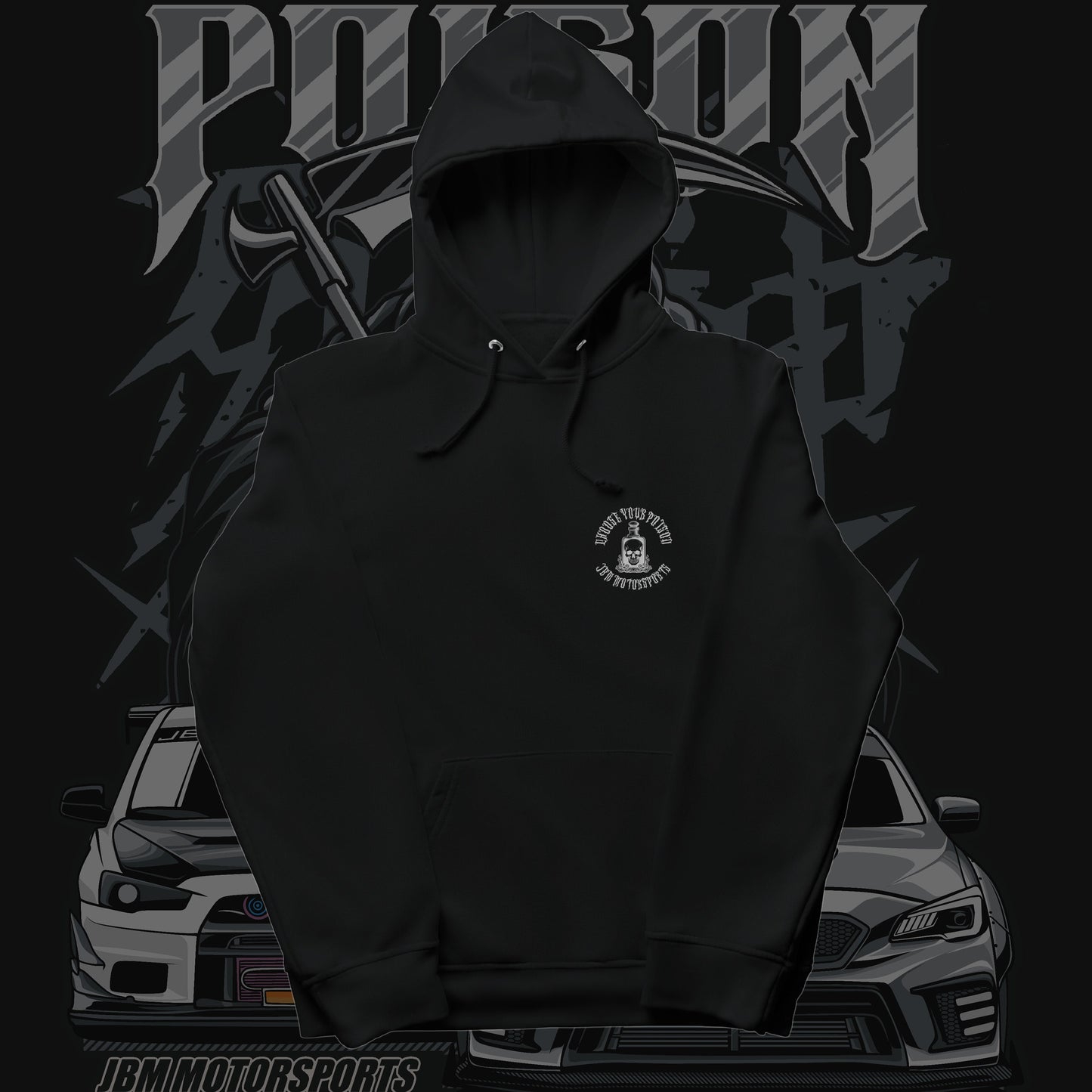 JDM Choose Your Poison Heavyweight Hoodie