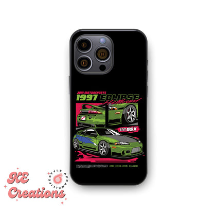 JDM Eclipse Custom iPhone 13 14 15 Hülle | Pro, Pro Max, Plus, Mini