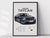 Porsche Taycan Turbo S Print, Boys Room Decor, Home Office Art, Room Decor, Digital Posters, Car Posters