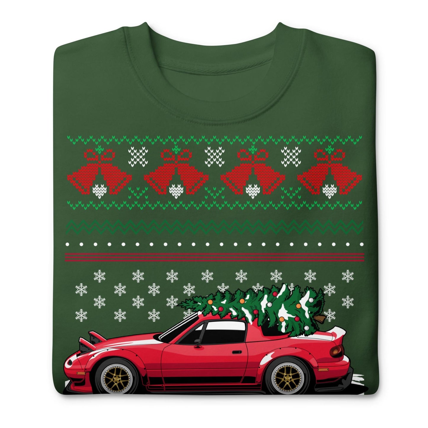 Hässlicher Weihnachtspullover - Mazda Miata - Hässlicher Weihnachtspullover - Weihnachtsgeschenk für Autofahrer, Lustiges Weihnachtsgeschenk, Miata-Geschenk, RX7-Geschenk