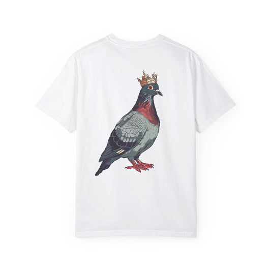 Royal Pigeon T-shirt - Boosted Gear Co, Unique Bird Art Top, Cool Unisex Tee, Casual Graphic Shirt, Quirky Animal Apparel