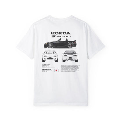 Honda S2000 Spec Tee - Boosted Gear Co Unisex T-shirt, JDM Classic Shirt, Cool Automotive Apparel, Casual Car Top