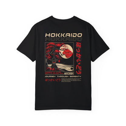 Hokkaido Journey Shirt - Japanese Art Tee, Scenic Travel Design, Cool Unisex Top, Casual Graphic Apparel