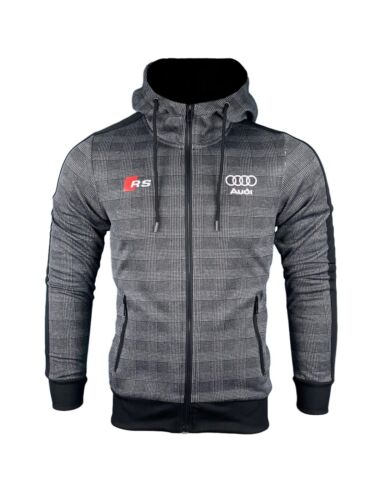 Audi RS TX261-2 Logo Grey Overwear_driver_clothing_drivi.store